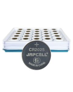 Japcell CR2025 knapcelle litium batterier - 200 st.