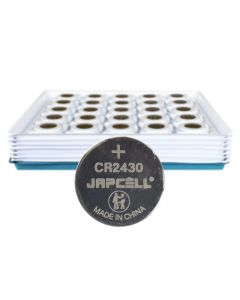 Japcell CR2430 knapcelle litium Batterier - 100 st.