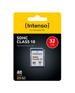 Intenso® 32 GB SD-minneskort Class 10