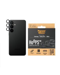 PanzerGlass™ Hoops Camera Lens Protector Samsung S 2024 Plus | Black