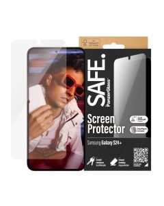 SAFE skärmskydd för Samsung S 2024 Plus Återvunnet Glas | Ultra-Wide Fit wA