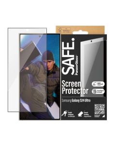 SAFE skärmskydd för Samsung S 2024 Ultra Återvunnet Glas | Ultra-Wide Fit wA