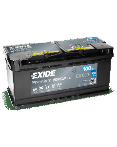 Exide EA1000 12V 100Ah/900CCA bilbatteri / startbatteri