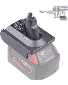 Batteriadapter från Milwaukee 18V för Dyson V6