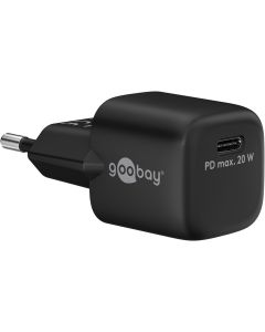 Goobay USB-C GaN Power-laddare 20W - svart