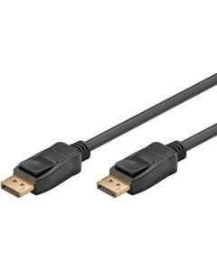 Goobay DisplayPort-kontakt kabel 1.4 8k @ 60Hz - 3 meter