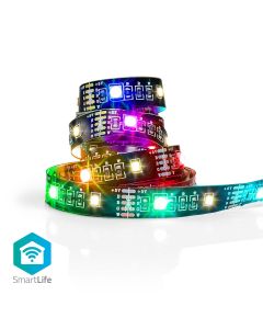 Nedis SmartLife LED-ljuslist med Bluetooth® RGB / Varm Vit - 2 m