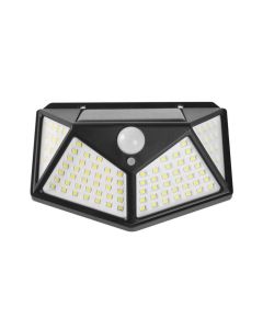 Solcell utomhusvägglampa