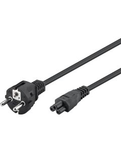 Strömkabel - Svart, 2m (Mickey)