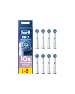 Oral-b Pro Sensitive Clean Borsthuvuden 8 st - Vit