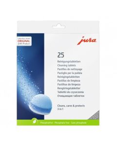 Jura 25045 3-Fas Rengöringstabletter för kaffemaskin - 25 st