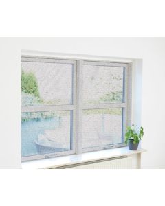Universal insektsnät / myggnät för fönster med kardborre - Justerbar upp till 130 x 150 cm