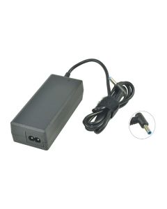 2-Power nätadapter 19,5V 3,34A 65W inkl. strömkabel för bl.a. HP