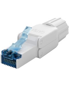 Goobay CAT 6A oskärmad RJ45-kontakt UTP med skruvanslutning