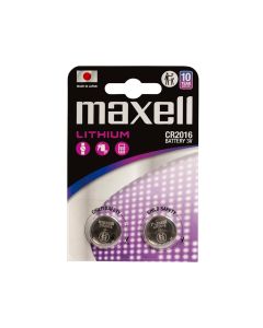 Maxell Lithium CR2016 batteri - 2 st.