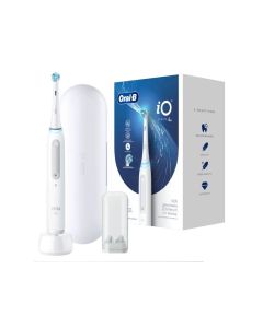 Oral-b iO Series 4 Eltandborste med reseetui - Vit