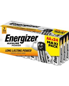 Energizer Alkaliska Power AA / E91 Batterier (24 st. Förpackning)