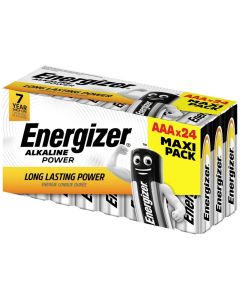 Energizer Alkaliska Power AAA / E92 Batterier (24 st. Förpackning)
