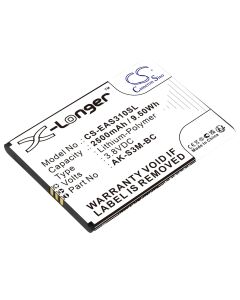 Batteri till bl.a. Emporia mobiltelefon Smart.4, Smart 3 Mini