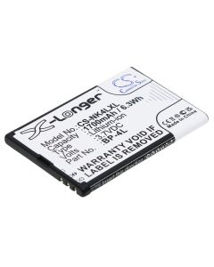 Batteri till bl.a. Nokia/ ACE mobiltelefon 6760 Slide, E72, Caracas