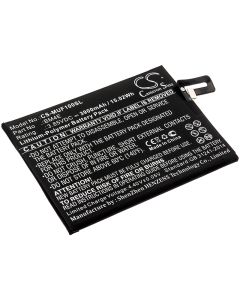 Batteri till bl.a. Pocophone mobiltelefon M1805E10A, Poco F1