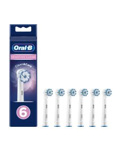 Oral-b Sensitive Clean Tandborsthuvuden 6 st.
