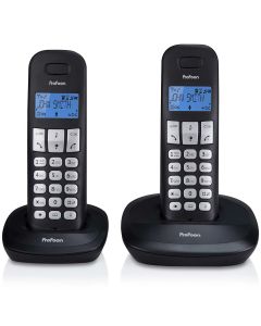 Telefon med 2 handenheter, PDX-1120 DECT