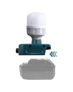 LED arbetslampa 1300 lumen – Kompatibel med Bosch Home & Garden 18V PBA/PSB/PSR-batteri