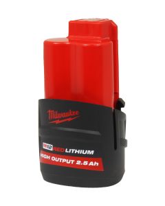 Milwaukee M12, 12V, 2,5Ah Batteri