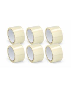 Packtejp Klar 48mmx50m - 6 rullar