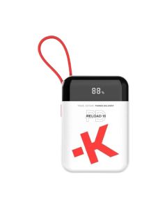 Skross Reload 10 Travel Powerbank – 10.000 mAh med USB-A, USB-C, kabel, display