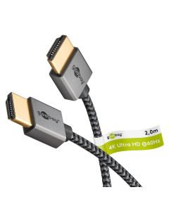 Goobay HDMI 2.0 kabel m/Ethernet - 2m
