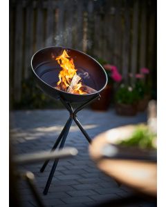 Eldstad med vridbar skål – Ø57 cm