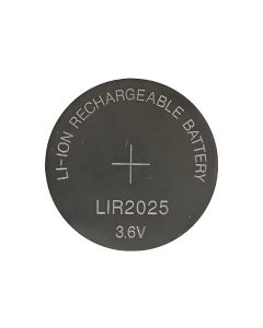 LIR2025 3.6V 25mAh