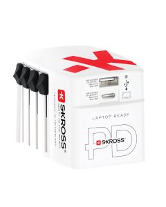 Skross reseadapter Hela Världen till 45W PD