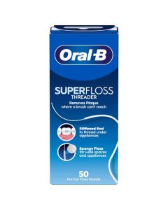 Oral-B Super Floss tandtråd 50m – Utan vax