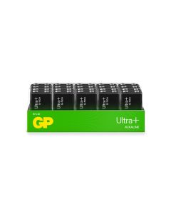 GP Ultra Plus Alkaline 9V batterier – 20 st