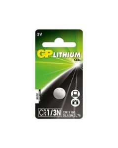 GP 3V CR1/3N litium knappcellsbatteri – 1 st