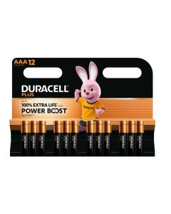 Duracell PLUS POWER BOOST AAA / MN2400 / LR03 (12 st.)
