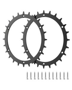 Plastterränghjul till Bosch Indego robotgräsklippare – 2 st.