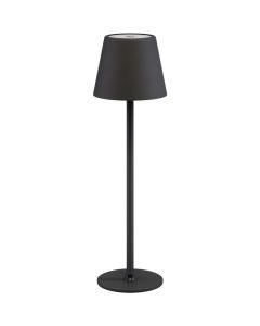 Uppladdningsbar LED bordslampa - Svart