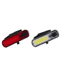 Uppladdningsbart LED cykellampset med USB