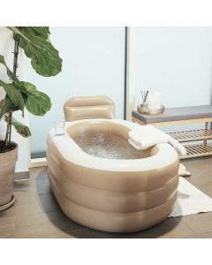 Uppblåsbar badkar 135x75x45 cm