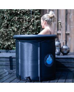 Isbad uppblåsbart och hopfällbart - 330 liter