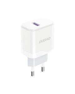 Dudao A20EU USB QC/PD snabbladdare 18W, Vit