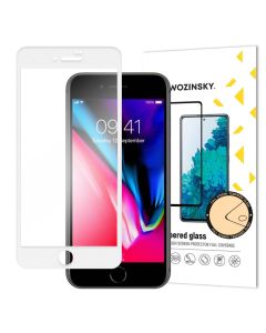 Wozinsky Tempered Glass skärmskydd - iPhone 7 / iPhone 8 / iPhone SE 2020 / iPhone SE 2022 - Vit