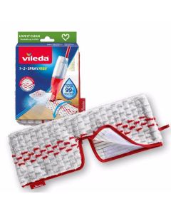 Vileda 1-2 Spray Max ersättningsmopp – 1 st
