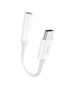 Dudao L16CPro USB-C till 3,5 mm Minijack-adapter