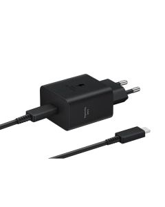 Samsung EP-T4511XBEGEU USB-C laddare 45W med kabel - sort