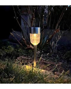 Solcells trädgårdsspett 36 cm. - 12 stk.